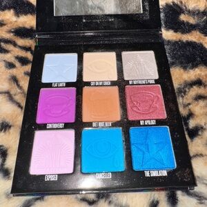 Jeffree Star Mini Controversy Eyeshadow Palette - Bold and Vibrant Colors